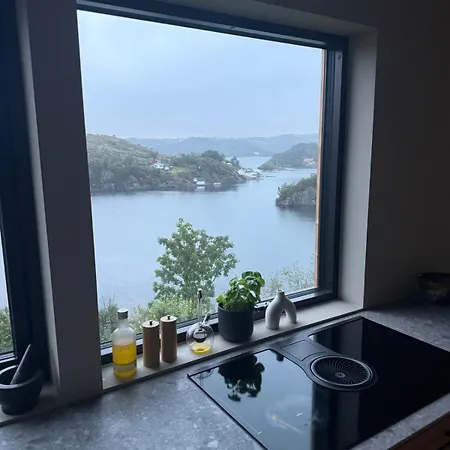 Modern Detached House With A View Arefjord