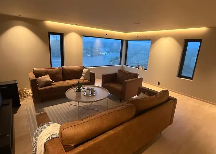 Modern Detached House With A View